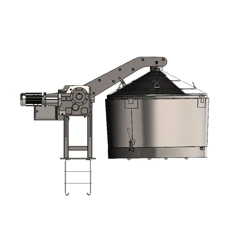 Автоматический подъёмник крышки перегонного куба из нержавеющей стали (1)