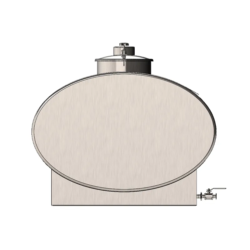 Горизонтальный сосуд из нержавеющей стали (3)