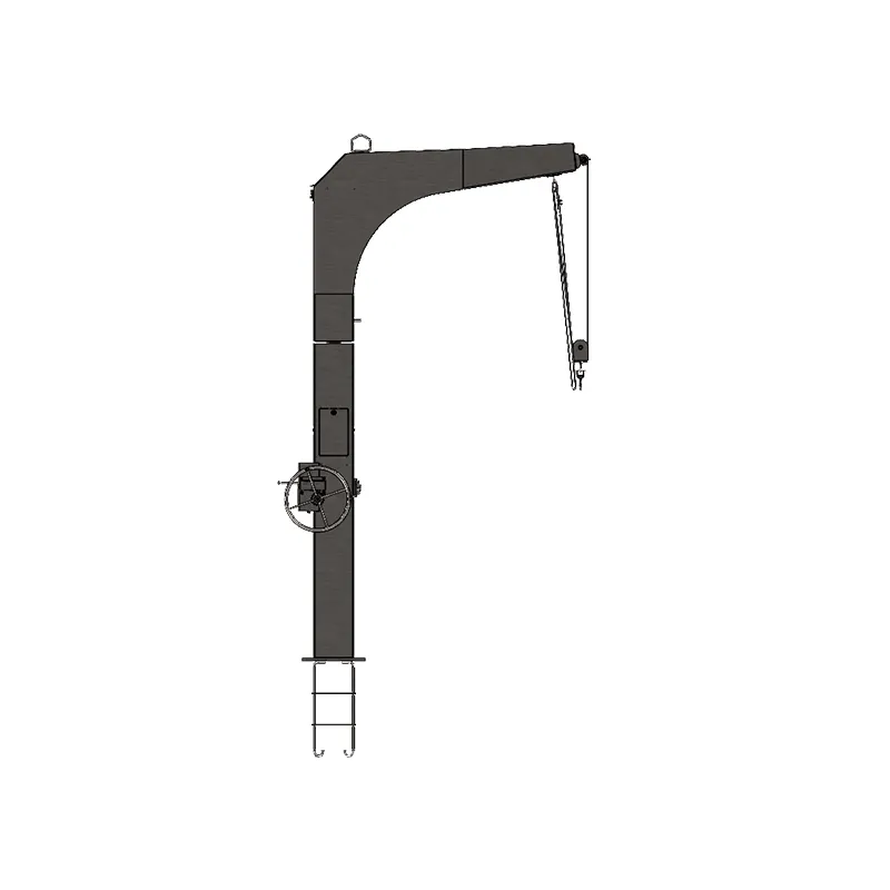 Подъёмник крышки (лебёдочный) из нержавеющей стали (3)