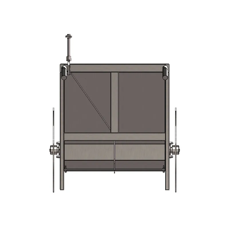 Ручная тележка для внесения закваски из нержавеющей стали (2)